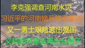 财经冷眼：李克强调查河南水灾背后，习近平的河南嫡系将受重创？为何郑州敢顶风丧事喜办？又一勇士艰险逃出墙国！小S被义和团批斗封杀，中国奥运冠军戴毛像领奖为哪般？（20210803第593期）