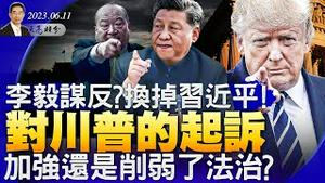 李毅谋反？换掉习近平！中共是否会被自己煽动的民意所劫持？对川普的起诉是加强还是削弱了法治？ （政论天下第1027集 20230611）天亮时分