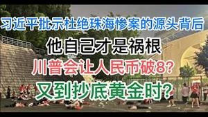 习氏罕见批示“珠海事件”，殊不知自己才是祸根！川普加关税，民币破8大势已定！又倒抄底黄金时！(20241112第1309期)