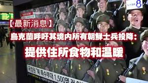 【最新消息】乌克兰呼吁其境内所有朝鲜士兵投降：提供住所食物和温暖。2024.10.23NO2533