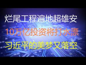 财经冷眼：1万家企业烂尾工程遍地超雄安，10万亿投资正在打水漂！习近平又一政绩工程落空！（20201229第423期）