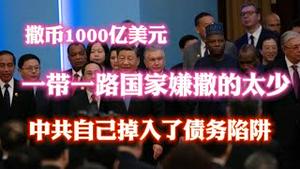 撒币1000亿美元，一带一路国家嫌撒的大少。中共自己掉入了债务陷阱。2023.10.20NO2033#一带一路