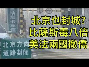 武汉肺炎北京传局部封城，国家部委发通知禁官员外逃；24省直辖市最高级别防疫可自行封城；美国专家曝比萨斯毒八倍，美法开始撤侨（江峰漫谈20200126第103期）