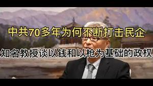 为何中共政府70年不断打击民企？著名教授谈“以钱为基础的政权”和“以枪为基础的政权”的差别，逻辑说清楚了。