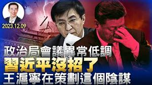 政治局会议异常低调，习近平没招了；王沪宁策划“点对点”介入台湾选举（YouTube会员节目第44集 20231209）天亮时分