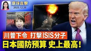 与尼日利亚合作，川普下令打击ISIS分子；日本通过史上最高国防预算，强化威慑中共；南京博物院监守自盗曝光，专家析背后利益链；神韵成立20周年，美国首都华盛顿市长祝贺【环球直击】2025-12-26