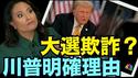 刁钻疑问！川普公开回答：是否调查2020年大选？（12 08 24）