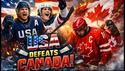 男子冰球队美国击败加拿大队，为什么说近看是金牌远看是国运？《建民论推墙2964》